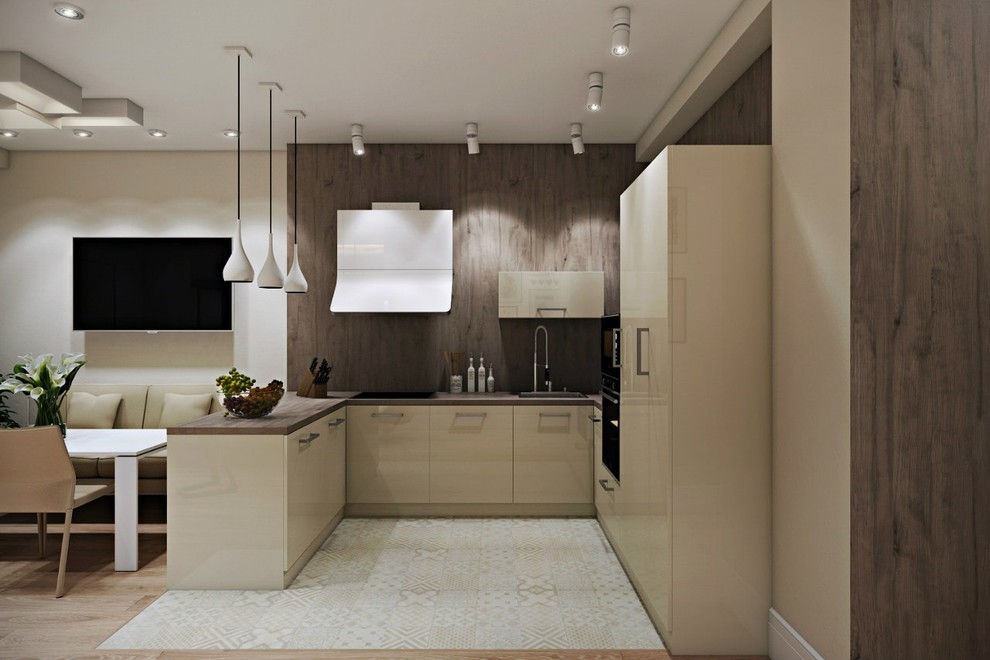 Дизайн трехкомнатной квартиры 85 кв.м.