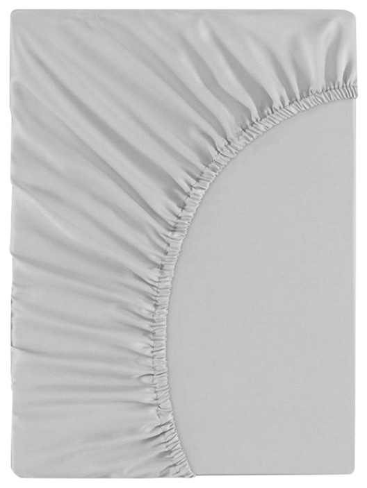 Mioko Gray Fitted Sheet King Fitted Sheets by Togas Houzz