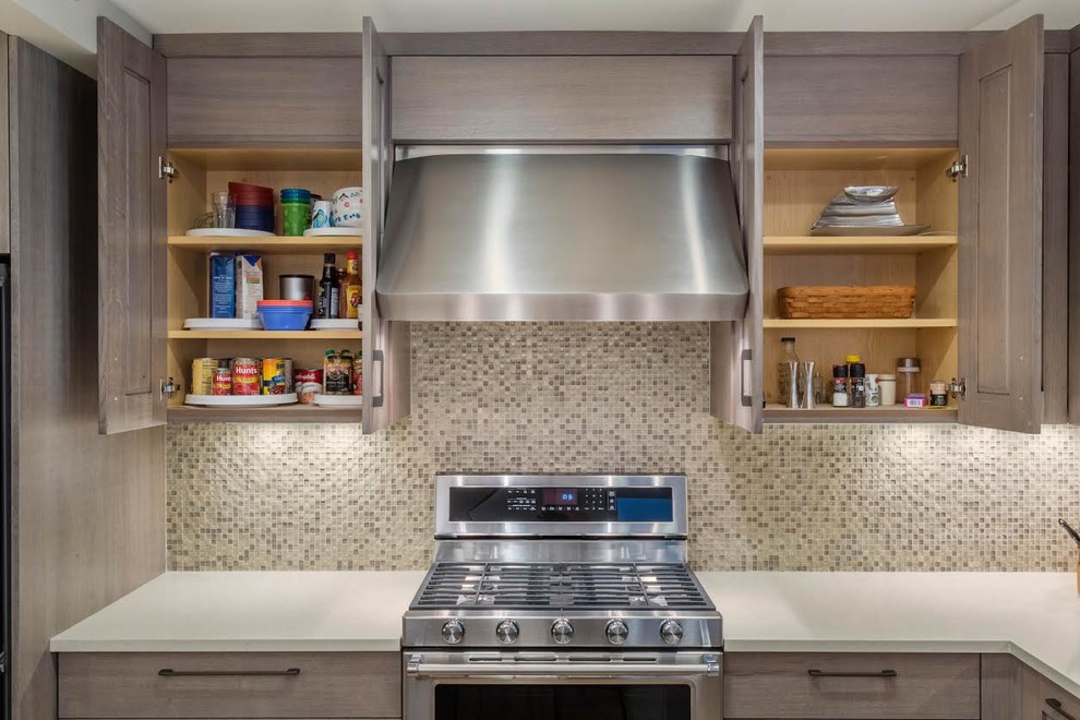 Inspiration for a transitional kitchen remodel in Denver