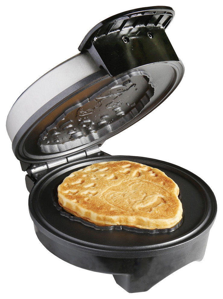 Bob Ross Waffle Maker - Bob's Iconic Face on Your Waffles - Waffle Iron