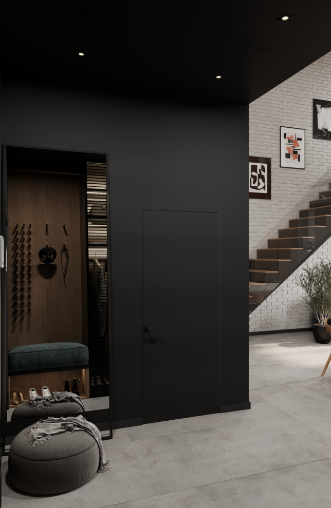 Дизайн проект двухуровневой квартиры