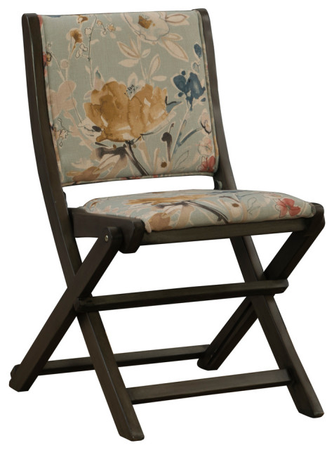 floral folding chair