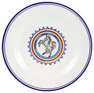 Palio Di Siena, Liocorno, Unicorn Dinner Plate