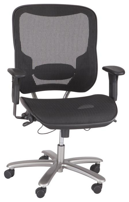 Big and Tall All-Mesh Chair, Black