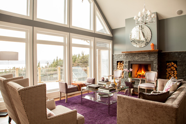 Modern Main Floor contemporain-salon