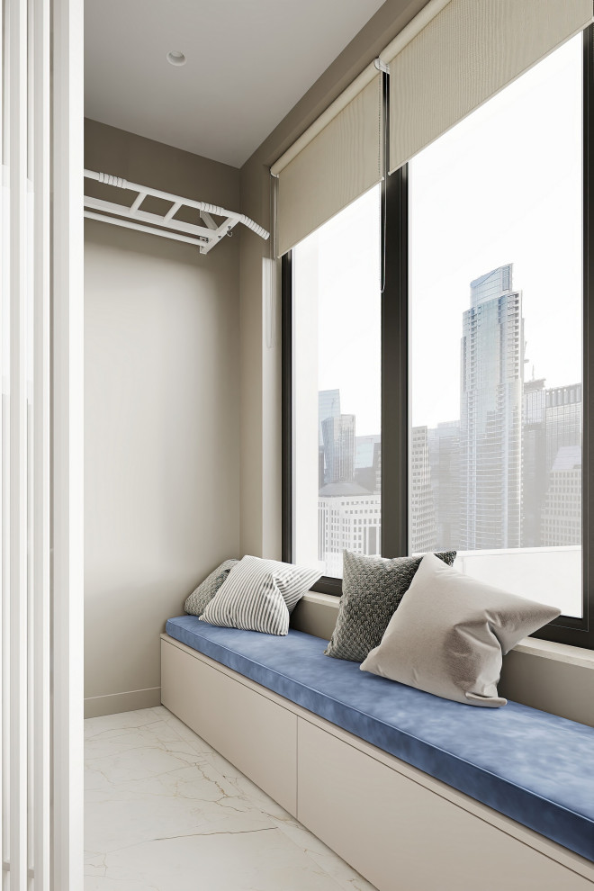 Дизайн и ремонт квартиры в ЖК Большая семерка - Сочный синий