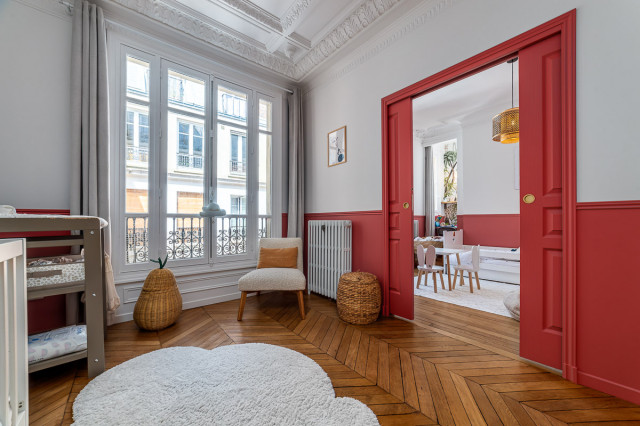 90 m2 enti&egrave;rement repens&eacute;s contemporaneo-bebe
