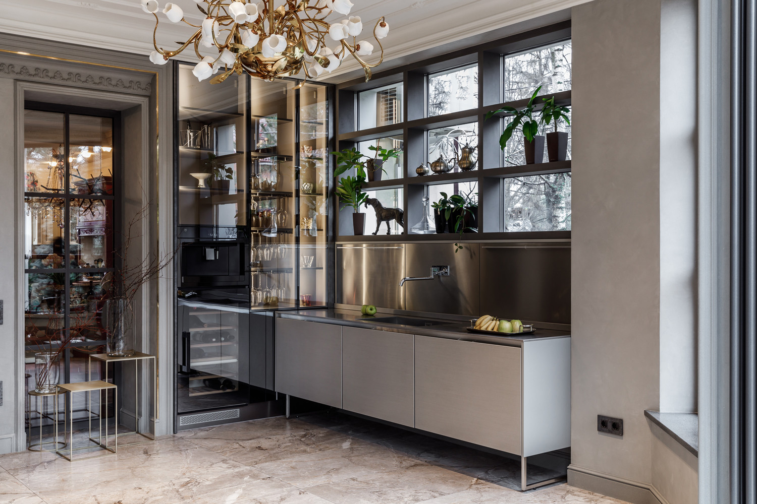 Элегантное пространство в загородном доме