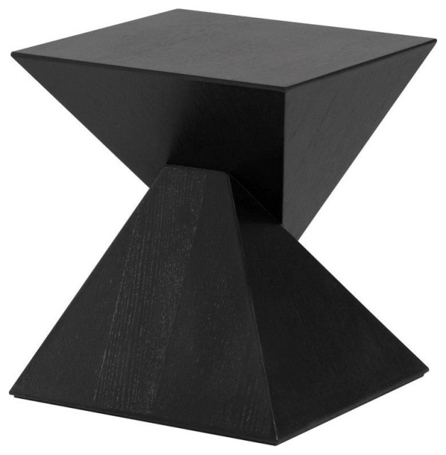 Azalea Black Side Table Contemporary Side Tables And End Tables