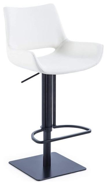 bar stool with black base