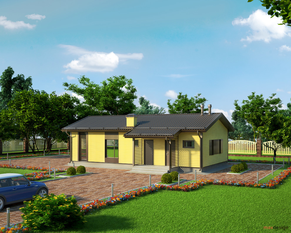 Загородные жилые коттеджи