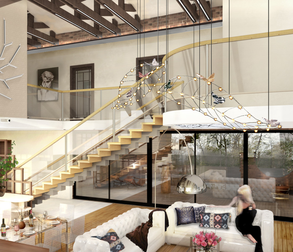 Эскизный проект индивидуального жилого дома в Велегож - парк 2 Тульской области