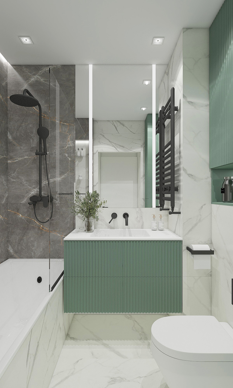 3-х комнатная квартира в ЖК "Новый академгородок"