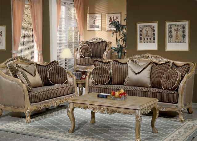 Sofa Set - Traditional - Living Room - Los Angeles - by Uno Furniture