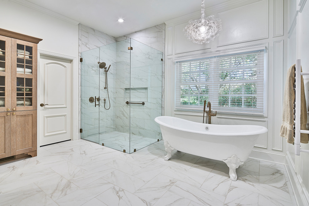 Summerlake Road Master Bath - Transitional - Bathroom - Charlotte - by ...