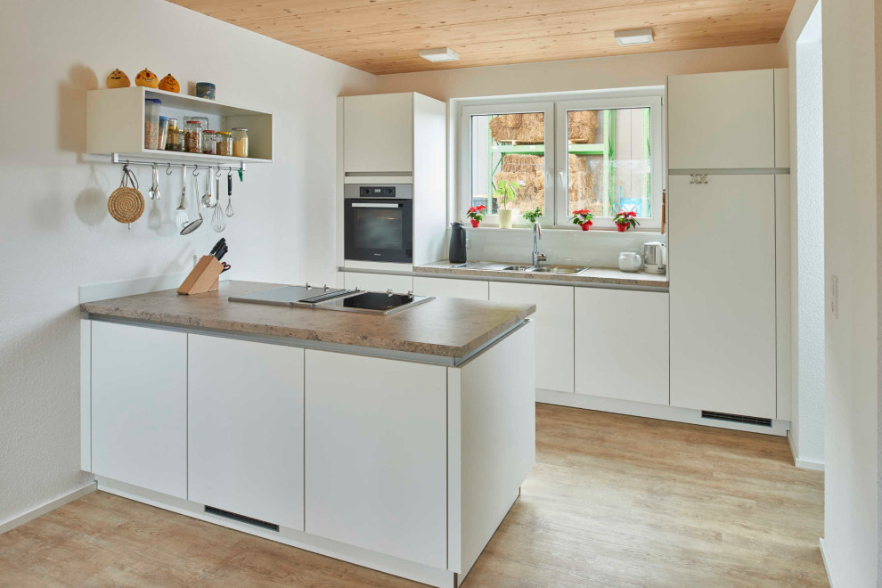 This is an example of a kitchen in Stuttgart.