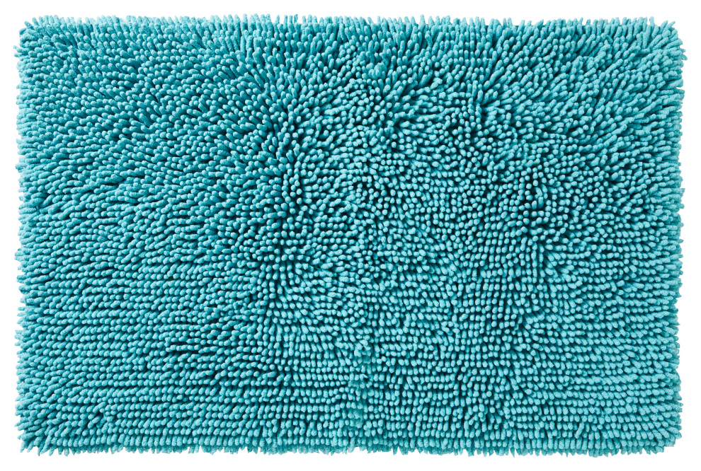 SKL Home Ocean Watercolor Rug, 20x30 Contemporary Bath Mats by