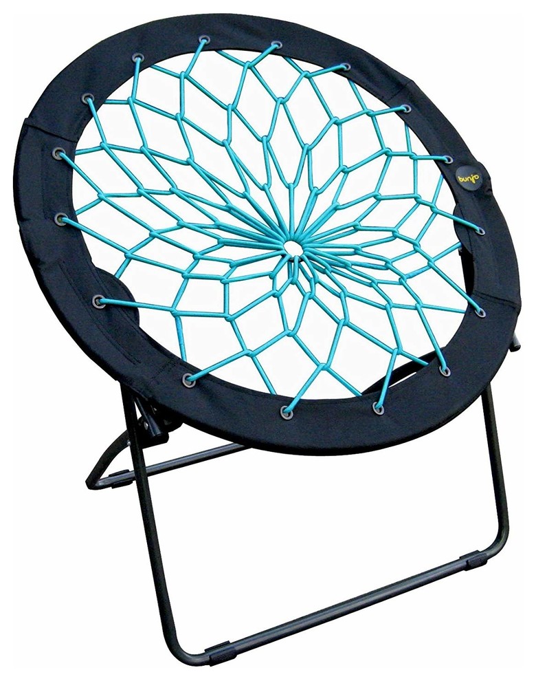 Zenithen IC544S-TV04 Bunjo Bungee Dish Chair, Teal
