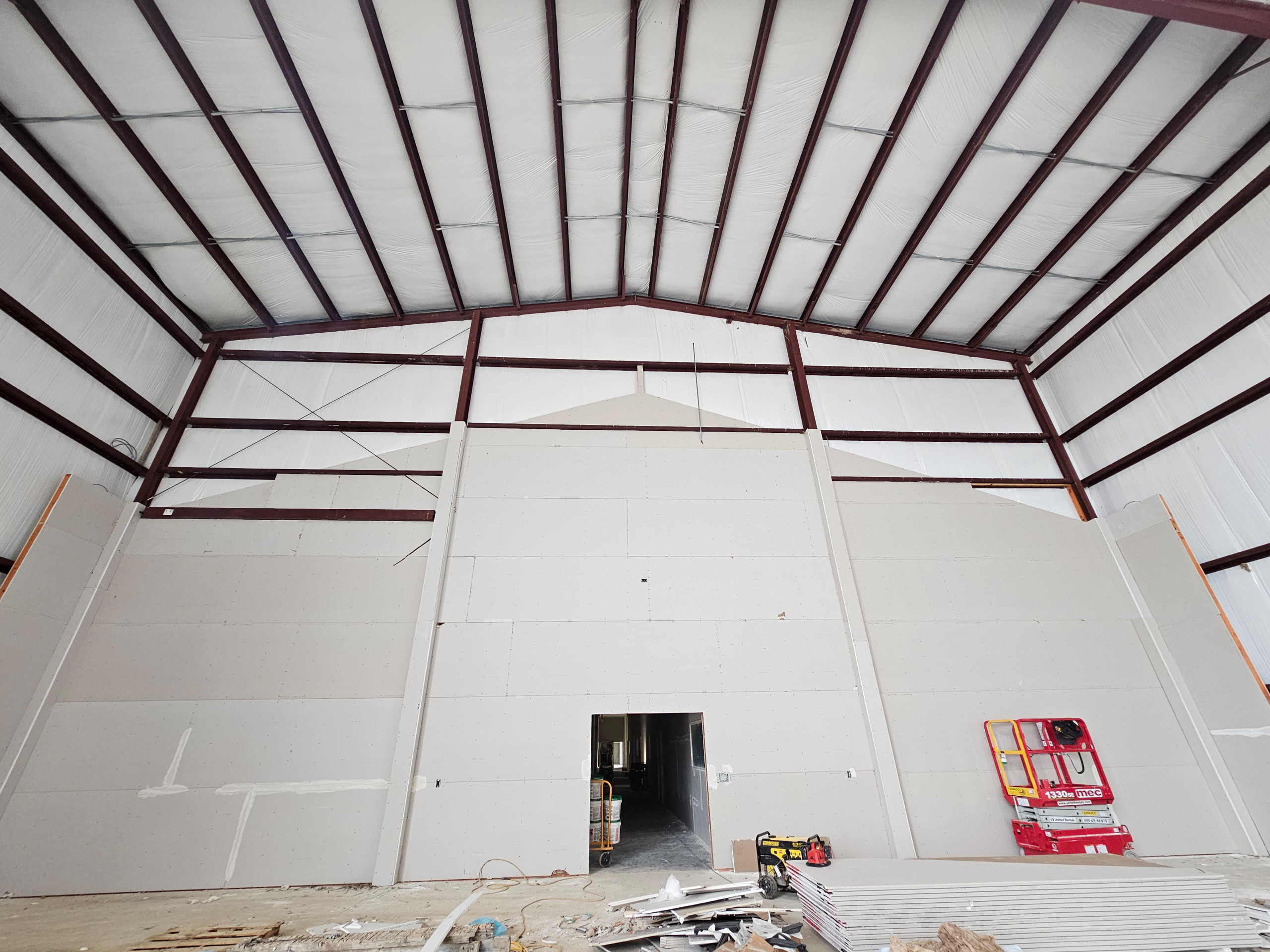 Commercial drywall