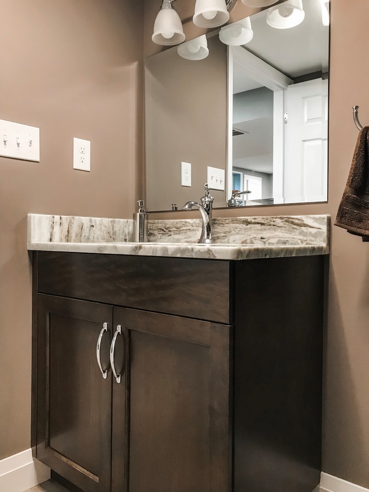 Inspiration for a transitional home design remodel in Baltimore