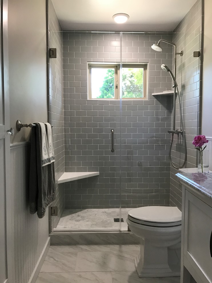 1960's Home - Full Bath Remodel - Transitional - Bathroom - Sacramento - by Usher Building & Design