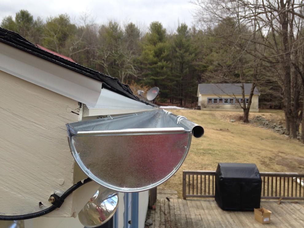 Galvanized Steel Gutters New York by SUNRISE ON THE HUDSON SEAMLESS