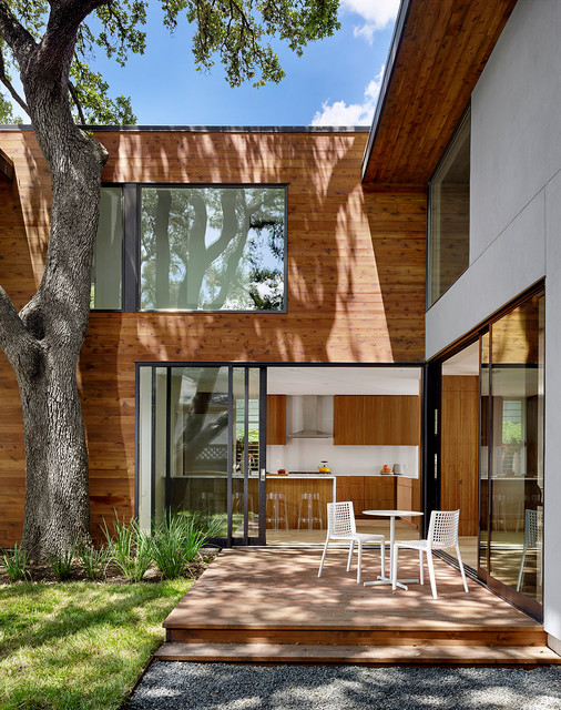 Matthews Drive contemporary-deck