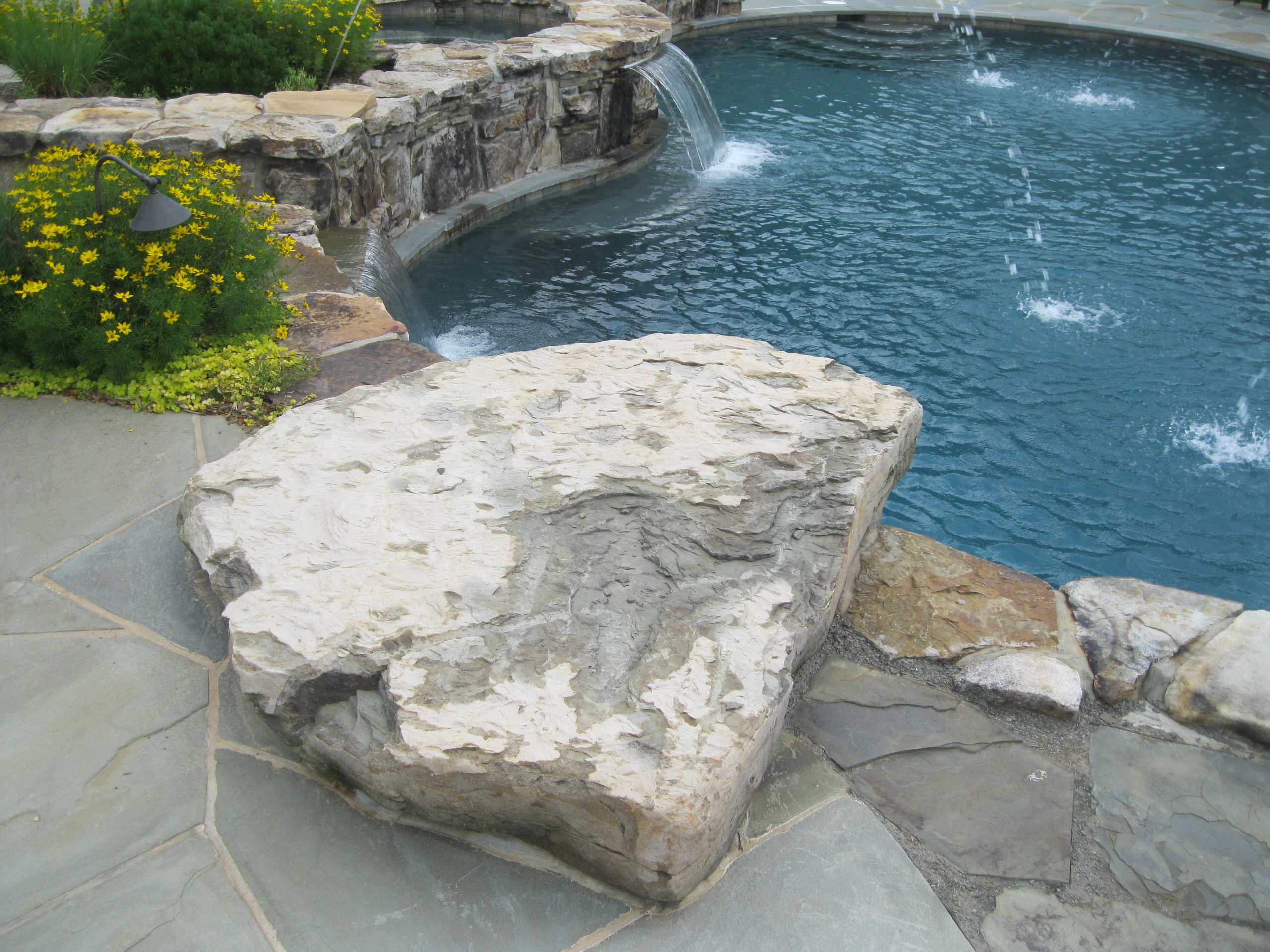 Great Falls master plan with pool.