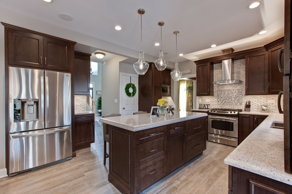 Kitchen - transitional kitchen idea in Chicago