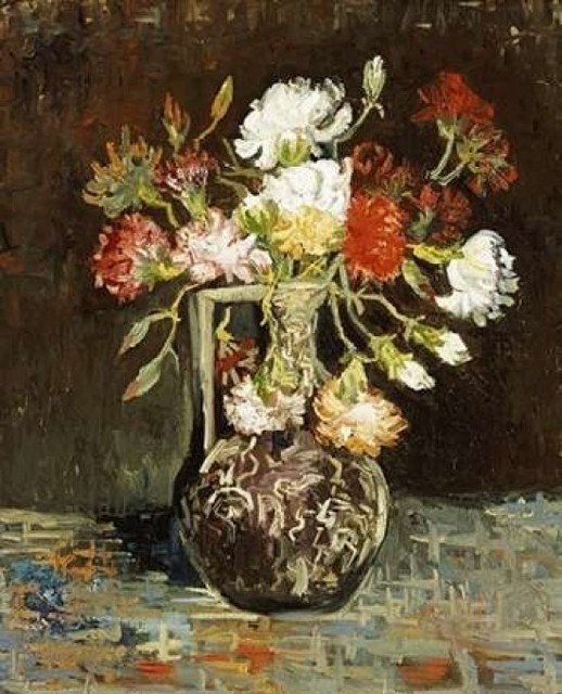Bouquet De Fleurs Poster Print By Vincent Van Gogh