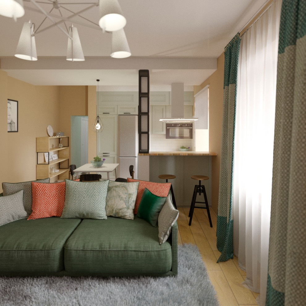 Дизайн проект 2ух комнатной квартиры