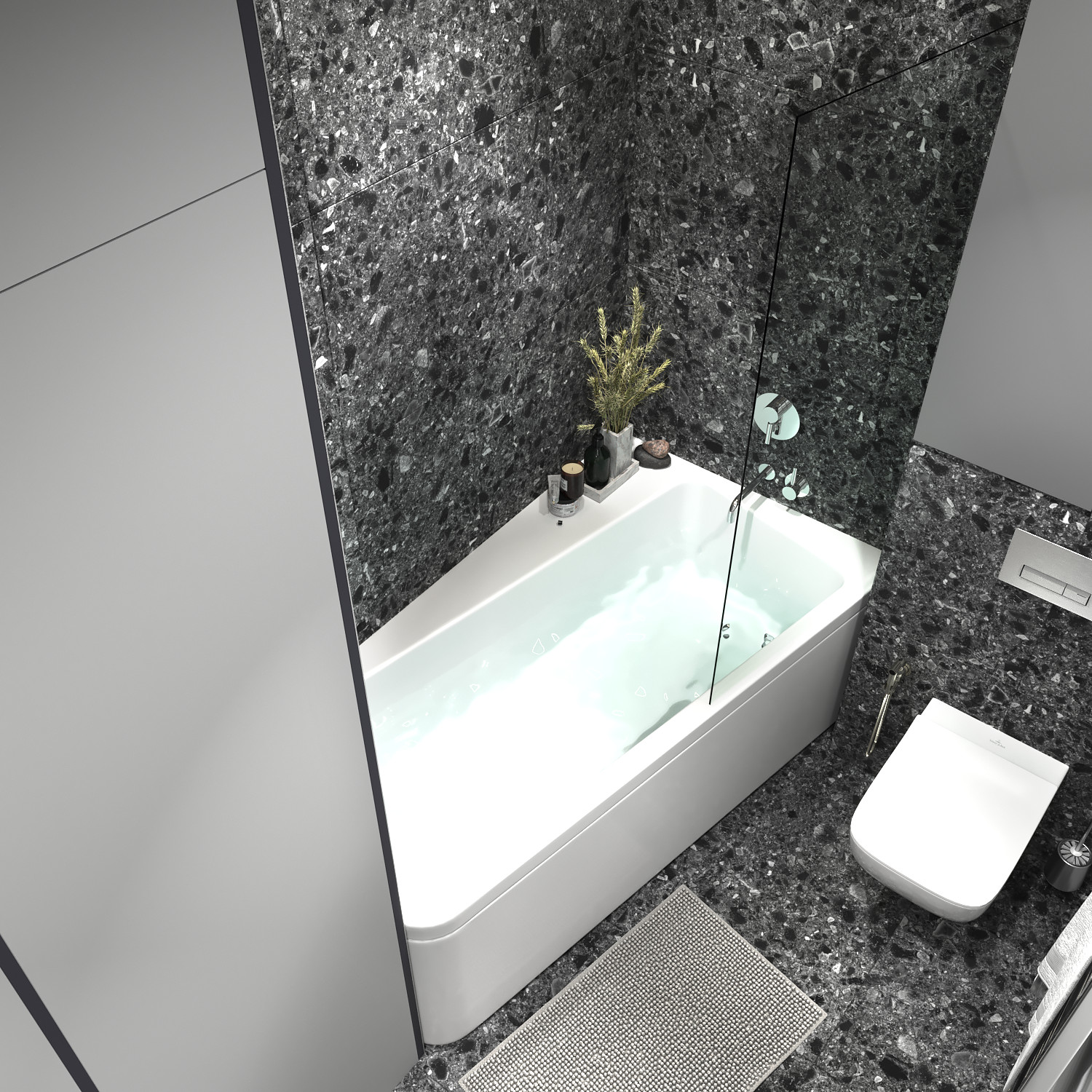 Проект квартиры в Москве 100 м.кв