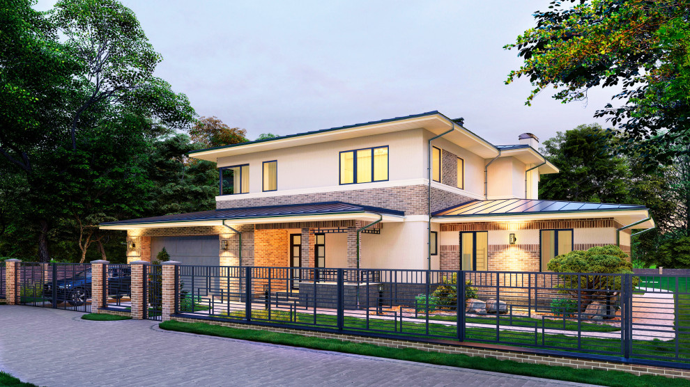 Проект дома в современном стиле