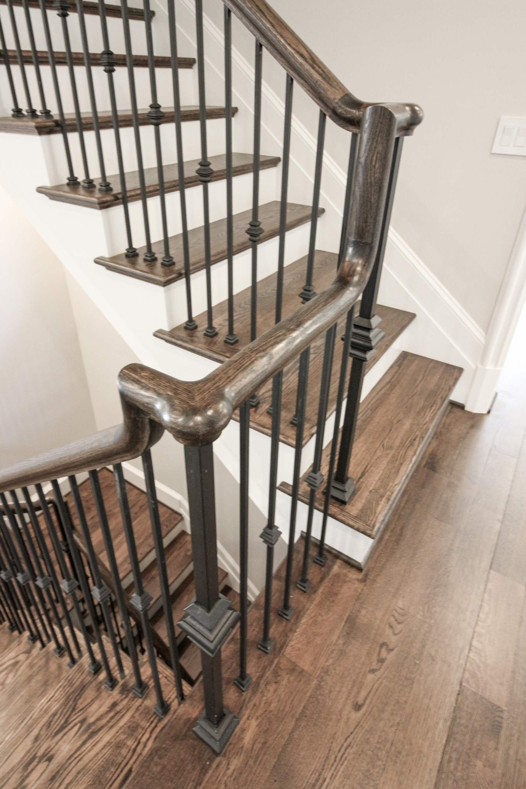 86_ Gorgeous Floating Curved Staircase, McLean VA 22066