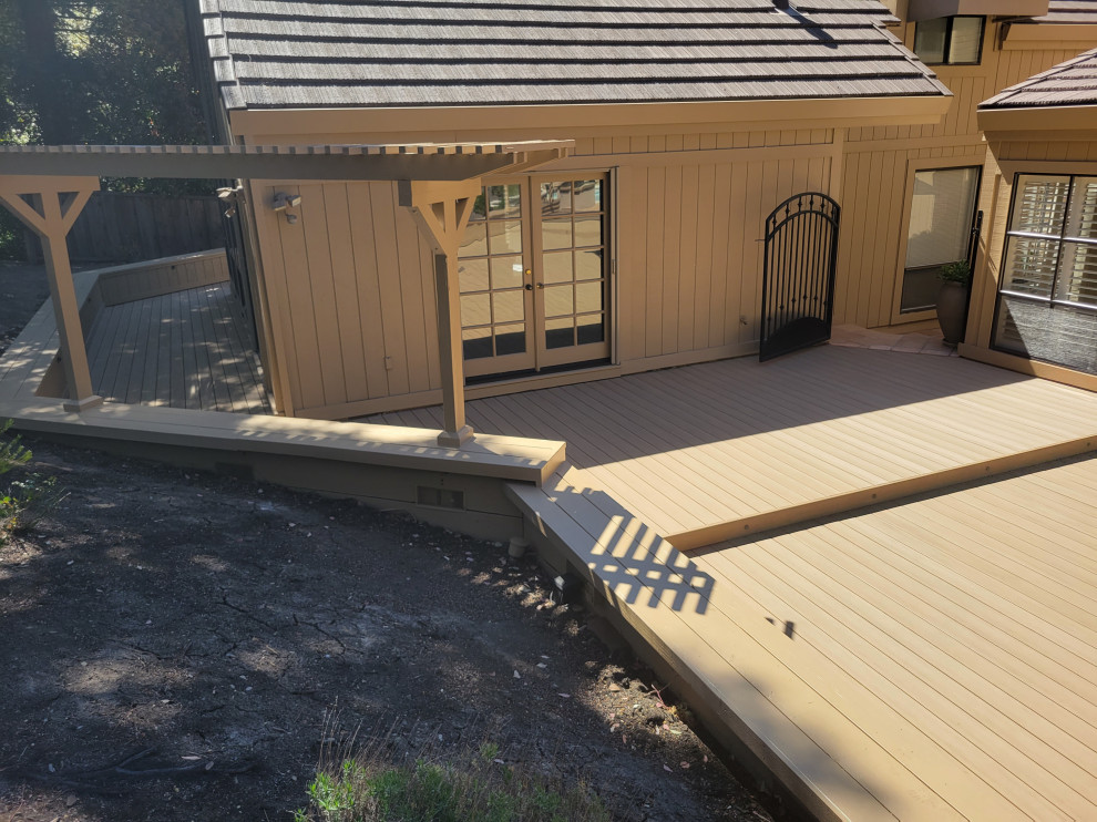 Blackhawk Azek Weathered Teak Deck San Francisco by Contra Costa