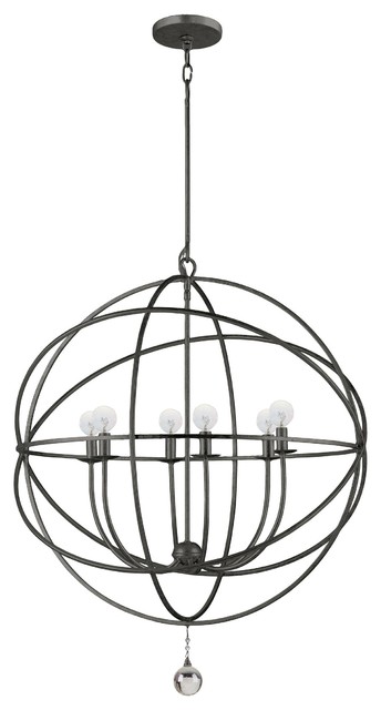 Crystorama Lighting 9228 Eb Solaris Transitional Eclectic Crystorama Lighting 9228 Eb Solaris Transitional Eclectic Chandelier