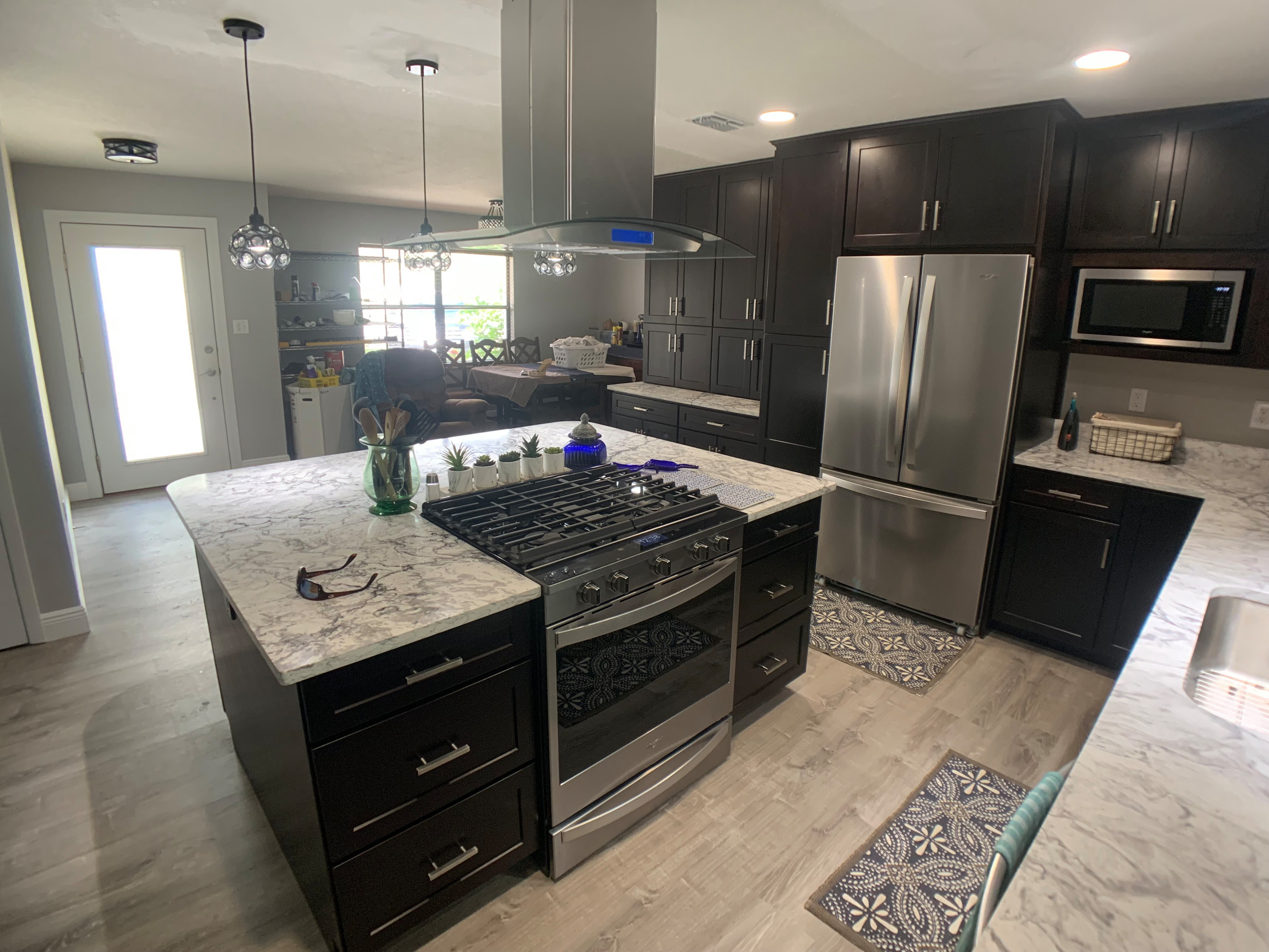 Espresso Shaker Kitchen Remodel