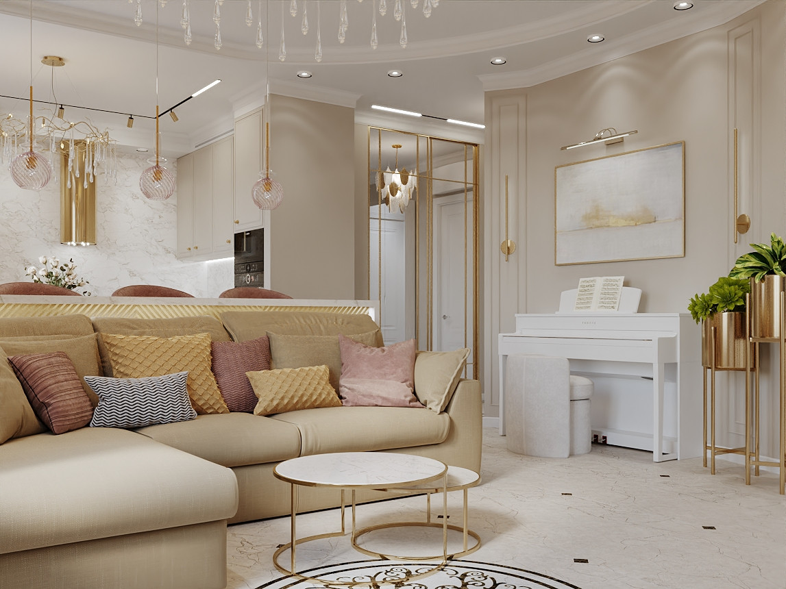 Квартира в стиле АРТ ДЕКО