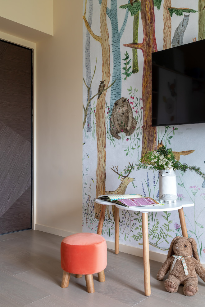 Квартира с яркими деталями и штрихами