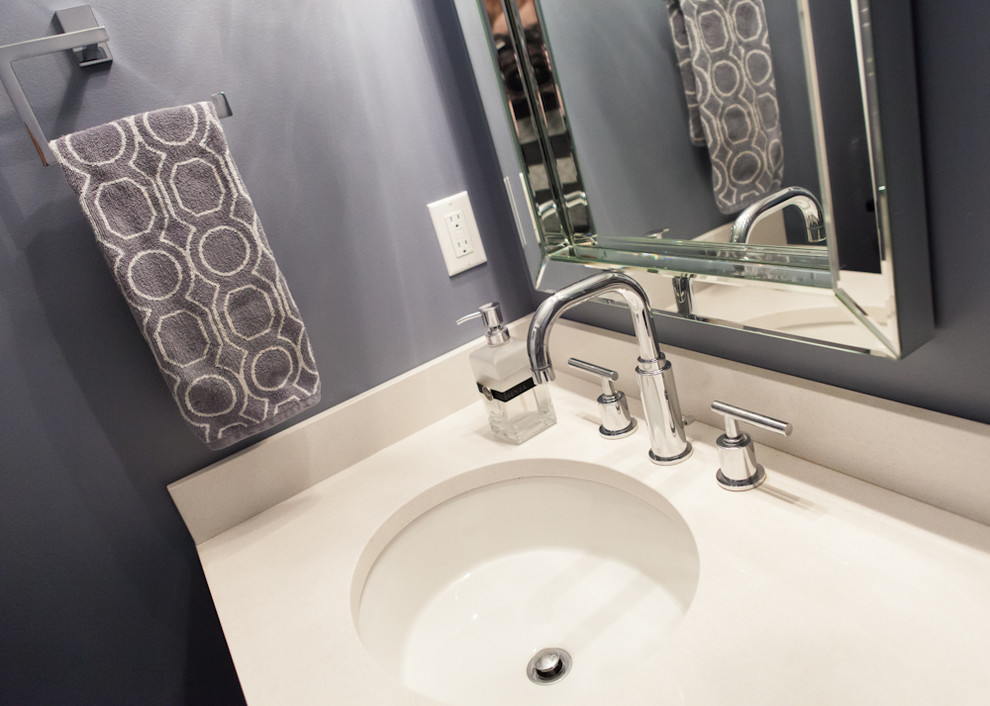 Inspiration for a transitional home design remodel in Toronto