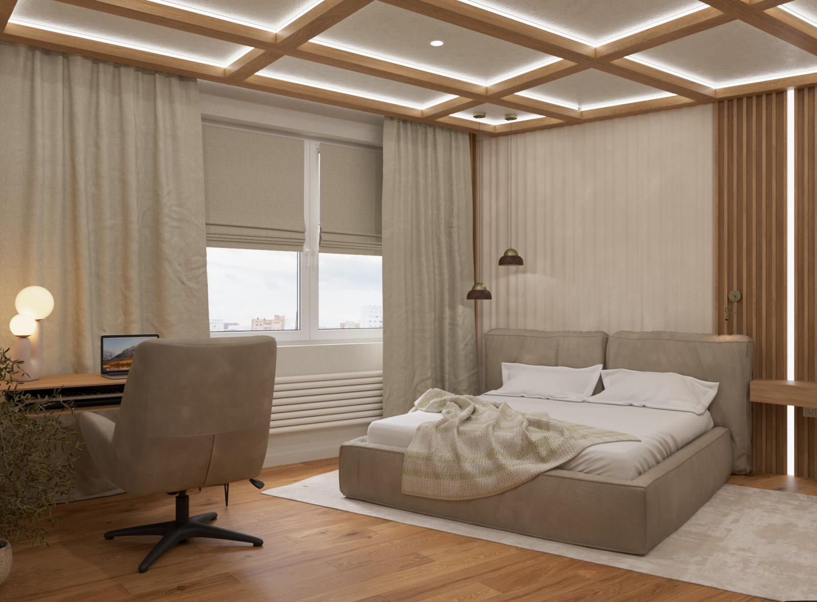 Проект квартиры в Москве, джапанди