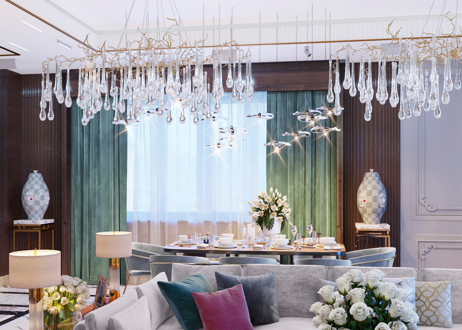 Дизайн Частного дома в стиле современная классика