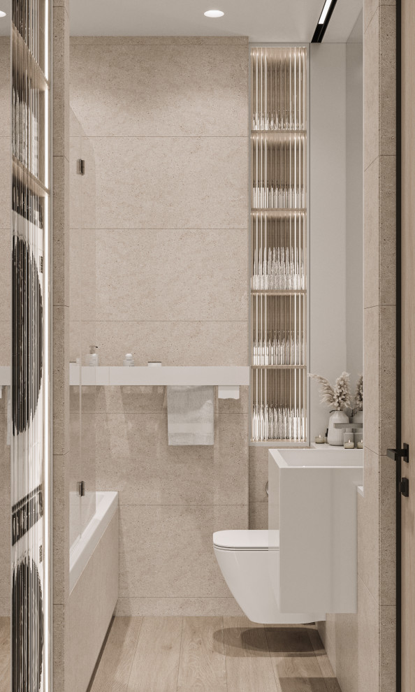 Дизайн интерьера, современный эко стиль.