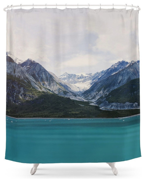 Alaska Wilderness Shower Curtain Contemporary Shower Curtains