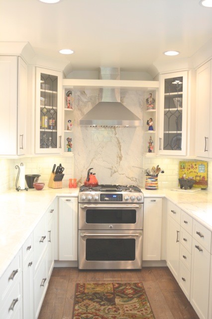 Kitchen - transitional kitchen idea in Los Angeles