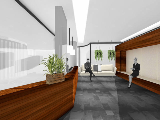 Reception Render rendering