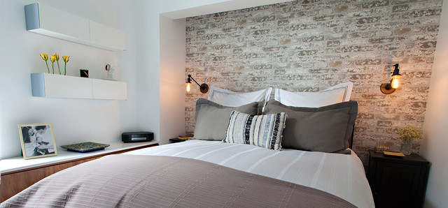 Noho Loft industriel-chambre