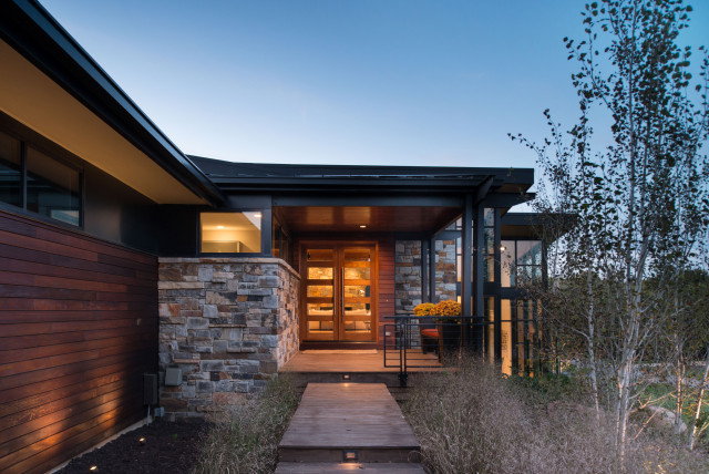 Entry modern-eingang