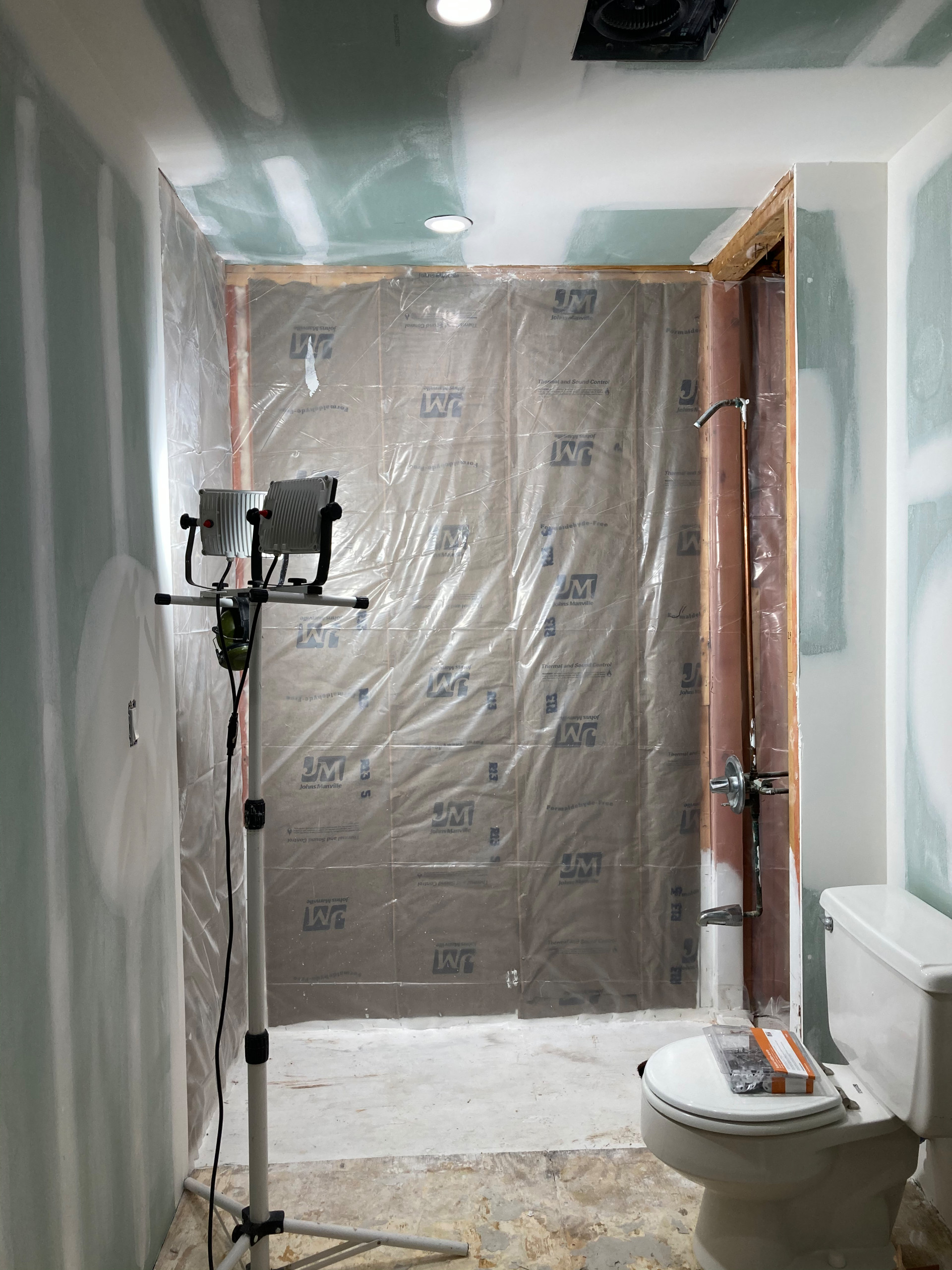 Forest Lake master bathroom