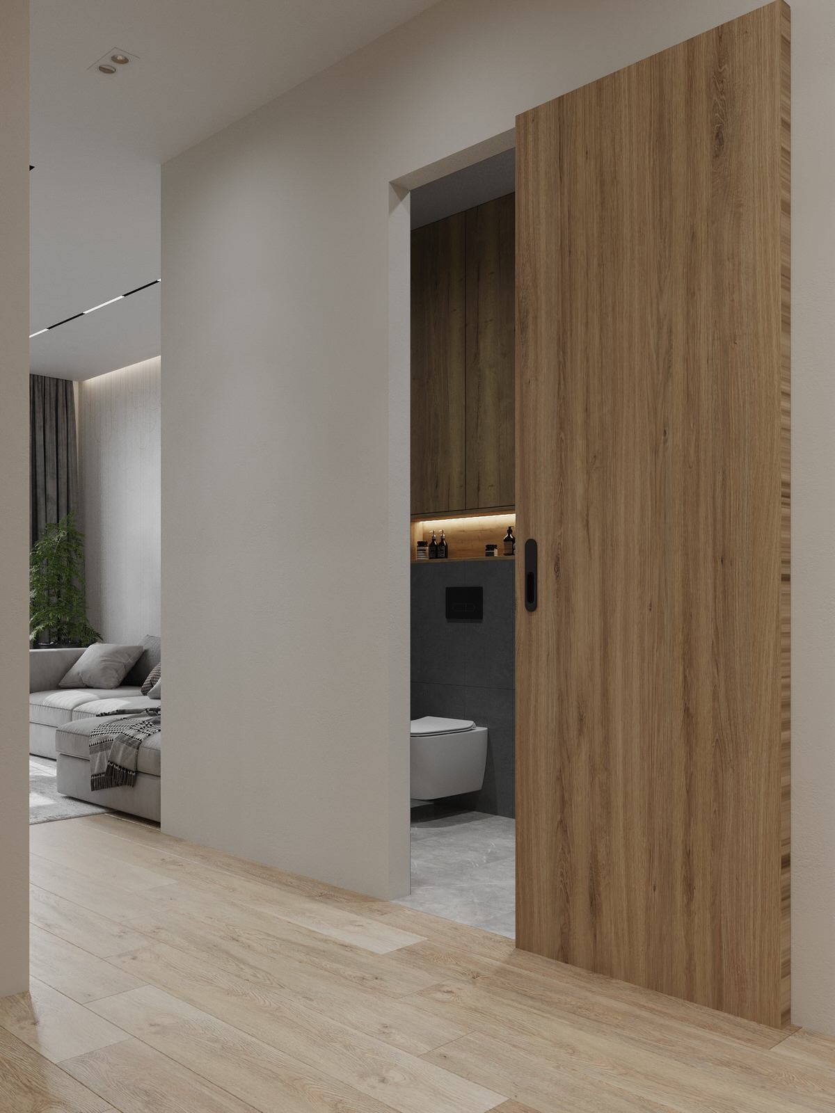 Проект 2х уровневой квартиры